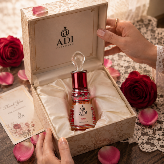 Adi Perfumes Rose – Premium Rose Fragrance for Everyday & Special Occasions, 12ml
