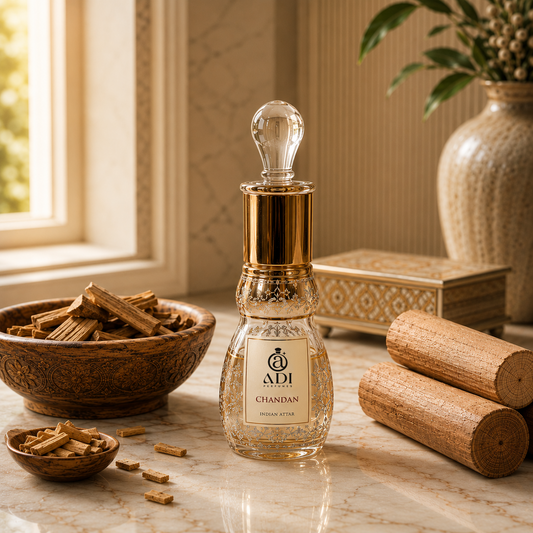 Sandal (Chandan) Attar – Rich, Warm &amp; Timeless Sandalwood Fragrance