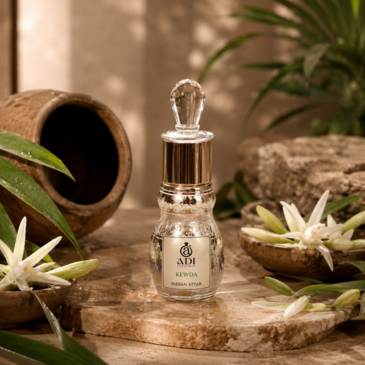 Kewda Attar – Fresh, Floral &amp; Naturally Refreshing Fragrance | Adi Perfumes Kannauj